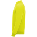 Promotional polyester half-zip sports sweater, 200 g/m², Roly side view