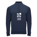 Promotional polyester half-zip sports sweater, 200 g/m², Roly main view