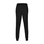 Men's cotton and polyester sports trousers, 280 g/m², Roly black colour