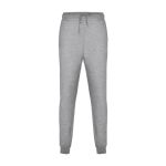 Men's cotton and polyester sports trousers, 280 g/m², Roly heather light grey colour