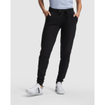 Women's cotton and polyester sports trousers, 280 g/m², Roly black colour lifestyle image
