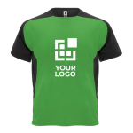 Unisex short-sleeve sports polyester t-shirt 140 g/m², Roly main view
