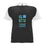 Unisex short-sleeve sports polyester t-shirt 140 g/m², Roly main view