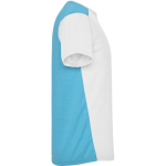 Unisex short-sleeve sports polyester t-shirt 130 g/m², Roly white colour