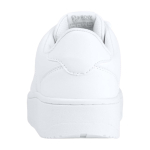 Unisex white casual trainers with rubber sole, Roly white colour