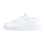 Unisex white casual trainers with rubber sole, Roly white colour