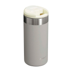 Stainless steel thermal tumbler, 350 ml, Stanley AeroLight™ grey colour second rear view