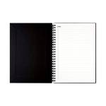 Europe-made InfiniteBook A5 hardback notebook black ink black colour first view