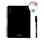 Europe-made InfiniteBook A5 hardback notebook black ink various colours