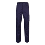 Unisex work trousers with pockets, 290 g/m2, Velilla blue colour second view