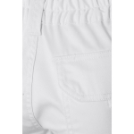 Unisex work trousers with pockets, 290 g/m2, Velilla white colour seventh view