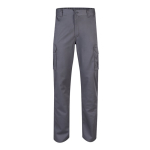 Unisex work trousers with pockets, 290 g/m2, Velilla grey colour second view