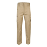 Unisex work trousers with pockets, 290 g/m2, Velilla natural colour second view