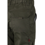 Unisex work trousers with pockets, 290 g/m2, Velilla military green colour sixth view