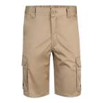 Elastic shorts with pockets, cotton and polyester, 240 g/m2, Velilla natural colour second view