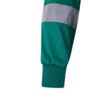 Extra-large work jacket, polyester and cotton, 210 g/m2, Velilla green colour sixth view