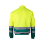 Extra-large work jacket, polyester and cotton, 210 g/m2, Velilla green colour