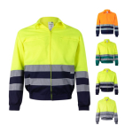 Extra-large work jacket, polyester and cotton, 210 g/m2, Velilla various colours