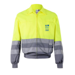 Extra-large work jacket, polyester and cotton, 210 g/m2, Velilla main view