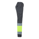 Extra-large elastic work trousers with pockets, 240 g/m2, Velilla grey colour fourth view