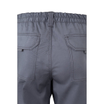 Unisex work trousers with reflective elements, 240 g/m2, Velilla grey colour seventh view