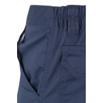 Unisex work trousers with reflective elements, 240 g/m2, Velilla navy-blue colour seventh view