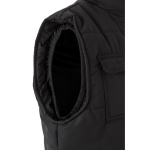 Multi-pocket padded vest, polyester, 220 g/m2, Velilla black colour fifth view