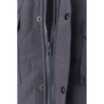 Multi-pocket padded vest, polyester, 220 g/m2, Velilla grey colour fourth view