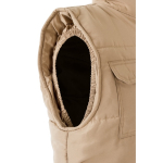 Multi-pocket padded vest, polyester, 220 g/m2, Velilla natural colour fifth view