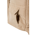 Multi-pocket padded vest, polyester, 220 g/m2, Velilla natural colour sixth view