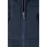 Reversible padded work vest, polyester, 220 g/m2, Velilla orange colour fourth view