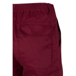 Multi-pocket work trousers, cotton and polyester, 210 g/m2, Velilla burgundy colour sixth view