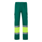 Multi-pocket work trousers, cotton and polyester, 210 g/m2, Velilla green colour second view