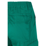 Multi-pocket work trousers, cotton and polyester, 210 g/m2, Velilla green colour sixth view