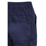 Twill work trousers, cotton and polyester, 200 g/m2, Velilla blue colour fifth view
