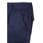 Twill work trousers, cotton and polyester, 200 g/m2, Velilla blue colour sixth view