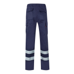 Twill work trousers, cotton and polyester, 200 g/m2, Velilla blue colour