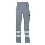 Twill work trousers, cotton and polyester, 200 g/m2, Velilla grey colour second view