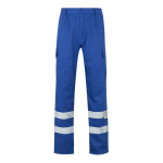 Twill work trousers, cotton and polyester, 200 g/m2, Velilla royal blue colour second view