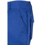 Twill work trousers, cotton and polyester, 200 g/m2, Velilla royal blue colour sixth view
