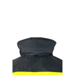 Extra-large reflective polyester work jacket, 180 g/m2, Velilla grey colour ninth view