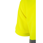 Extra-large short-sleeved work polo shirt, polyester, 160 g/m2, Velilla green colour sixth view