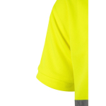 Extra-large short-sleeved work polo shirt, polyester, 160 g/m2, Velilla military green colour sixth view