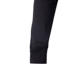 Long-sleeved work polo shirt with reflective elements, 160 g/m2, Velilla black colour eighth view