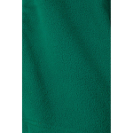 Unisex fleece work jacket with reflective elements, 280 g/m2, Velilla green colour eighth view