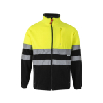 Softshell jacket, reflective, polyester and elastane, 280 g/m2, Velilla black colour second view
