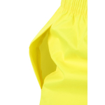 Work rain suit, polyester with reflective elements, 130 g/m2, Velilla neon yellow colour ninth view