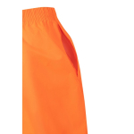 Work rain suit, polyester with reflective elements, 130 g/m2, Velilla neon orange colour eighth view
