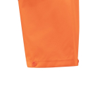 Work rain suit, polyester with reflective elements, 130 g/m2, Velilla neon orange colour ninth view