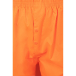 Work rain suit, polyester with reflective elements, 130 g/m2, Velilla neon orange colour tenth view
